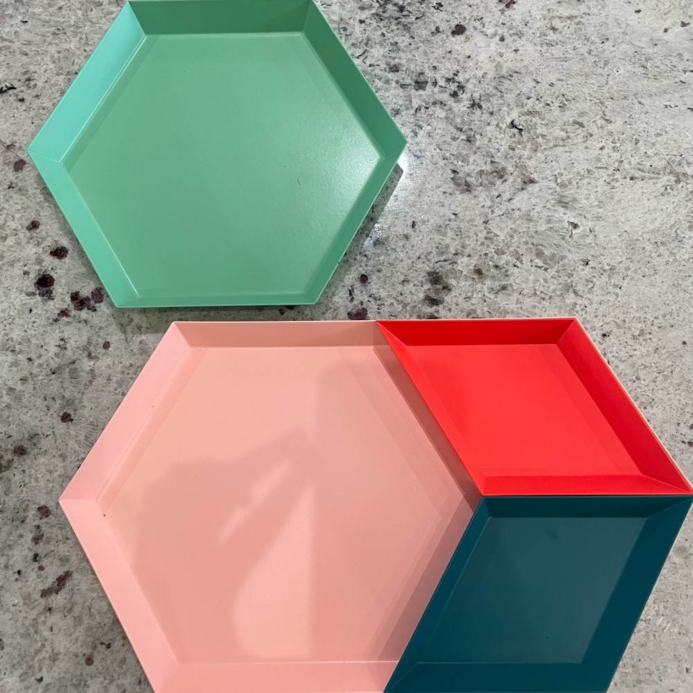 HAY design by CvZ metal Kaleido tray